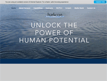 Tablet Screenshot of harkcon.com